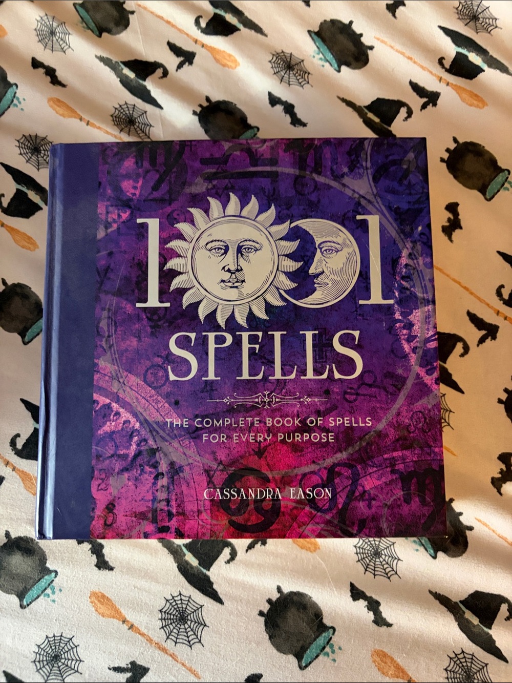 101 Spells Hardcover Book - - Purple